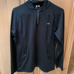 Black Under Armour Half Zip